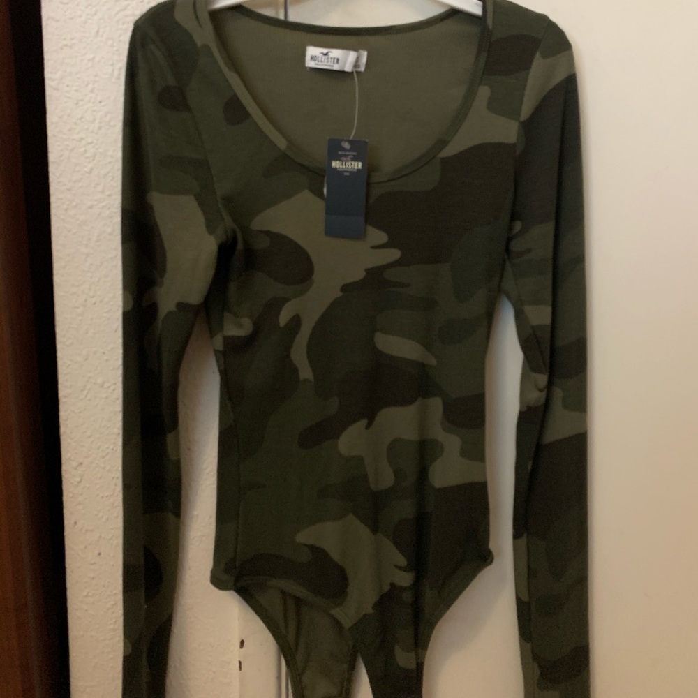 Hollister camo bodysuit